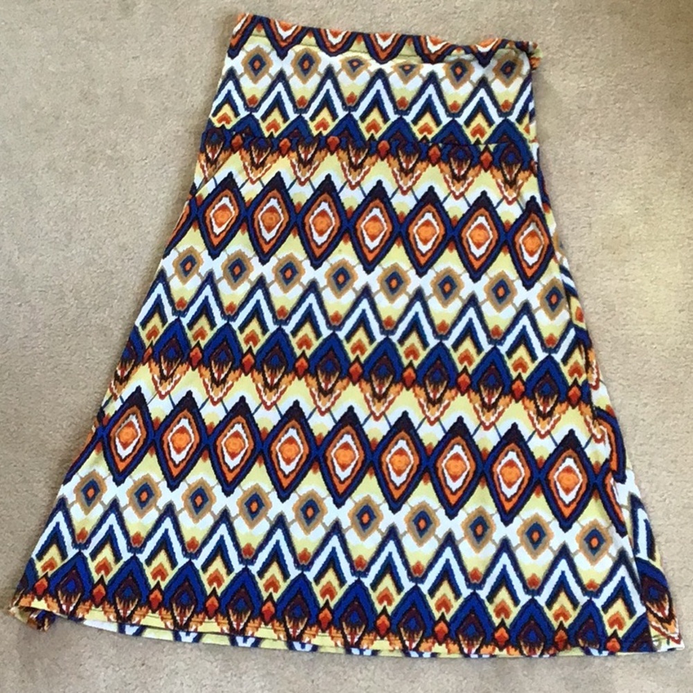 Multicolor Geometric Pattern sleeveless umpire coverup
